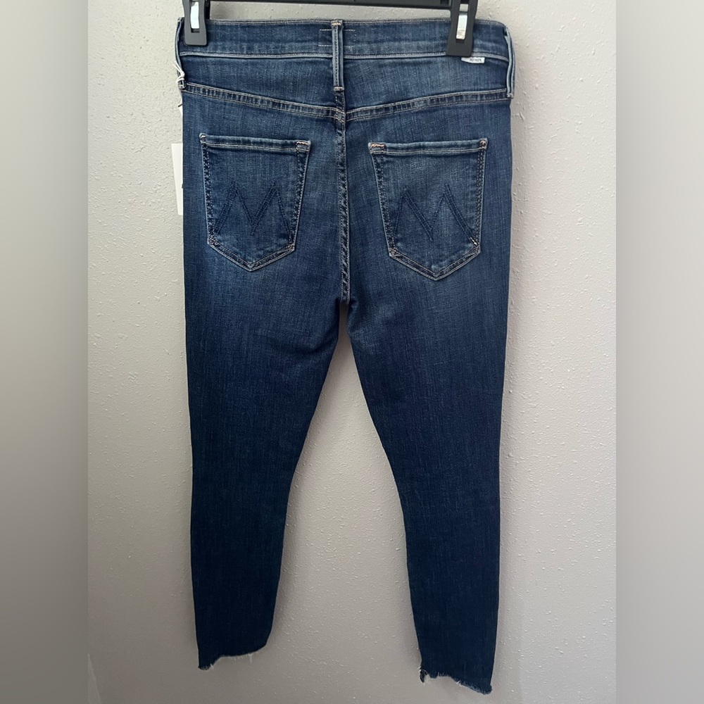 Mother The Stunner Zip Two Step Fray in Girl Crush Size 27 New - Picture 2 of 7